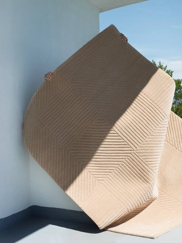 Kvartsi Teppich, Beige 4 Kvartsi Teppich, Beige – Bild 2