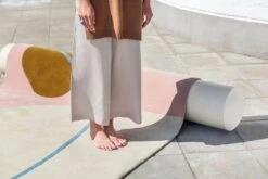 Ruukku Teppich, Rosa -Heimtextilien Finarte Galleria Ruukku Pink mood 2