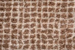 Grid Teppich, Weiß - Camel -Heimtextilien Grid2B18600105 white camel 2