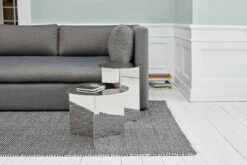 Hay Teppich Moiré Kelim 140 X 200 Cm, Schwarz 11 Hay Teppich Moiré Kelim 140 X 200 Cm, Schwarz -Heimtextilien HAY Moire Kelim 3