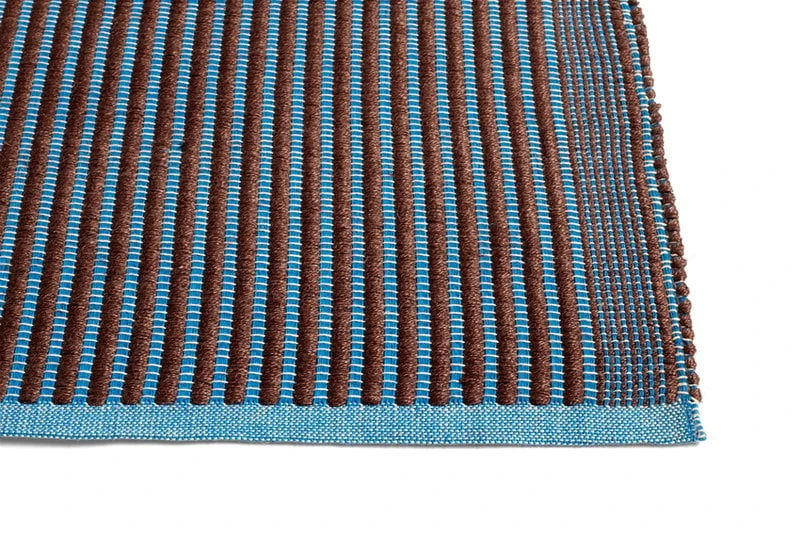 Hay Tapis Teppich, Kastanienbraun – Blau 5 Hay Tapis Teppich, Kastanienbraun – Blau – Bild 3