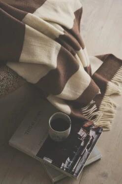 The Sweater Überwurf, Braun -Heimtextilien Heg Mller 200625 Silkeborg Uldspinderi10528 copy