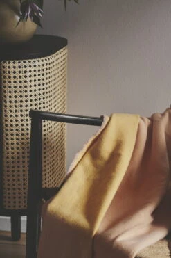 Franja Überwurf, Butter Peach -Heimtextilien Heg Mller 201027 Silkeborg Uld spinderi1750 copy