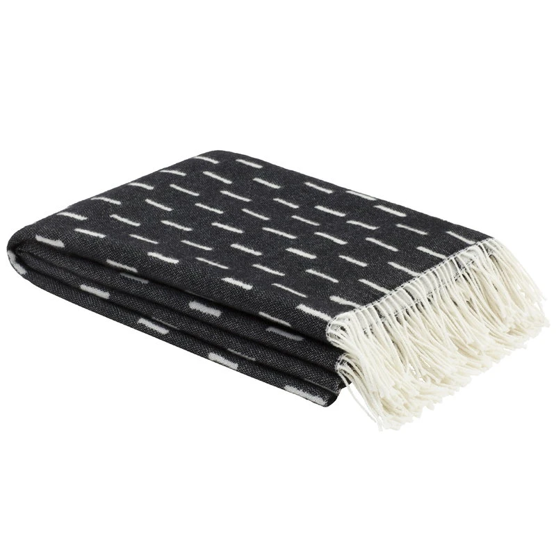 Rain Überwurf, 130 X 180 Cm, Schwarz – Weiß 3 Rain Überwurf, 130 X 180 Cm, Schwarz – Weiß