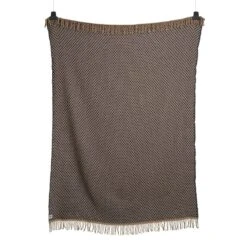 Isak Überwurf, 150 X 210 Cm, Far Away Blue -Heimtextilien ISAK THROW 5354 FRONT white