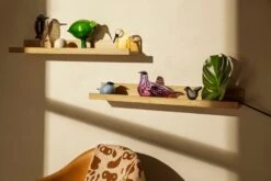 Iittala OTC Cheetah Decke, Braun -Heimtextilien Iittala 2021 OTC Blanket cheetah Birds by Toikka