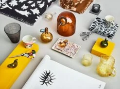 Iittala OTC Cheetah Decke, Braun -Heimtextilien Iittala 2021 Oiva Toikka Collection 07