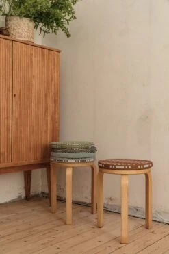 Sitzkissen Nereus Discushion, Ziegelfarben -Heimtextilien Johanna Gullichsen Discushions