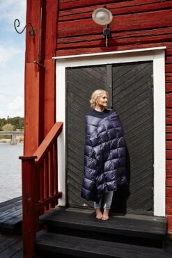 Kulkuri Decke, 130 X 190 Cm, Dunkelblau -Heimtextilien Joutsen Kulkuri fiilis 10