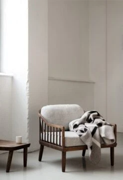 Knut Decke, 135 X 200 Cm, Taubengrau -Heimtextilien KNUT 5455 dove grey 1