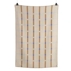 Knut Decke, 135 X 200 Cm, Taupe -Heimtextilien KNUT TAUPE 5453 BACK white