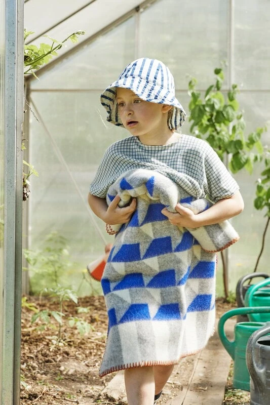 Kvam Überwurf 135 X 200 cm, Blau 8 Kvam Überwurf 135 X 200 cm, Blau – Bild 6