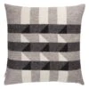 Kvam Kissen, 50 X 50 cm, Graustufen -Heimtextilien KVAM CUSHIONS GREYSCALE 105211 FRONT white