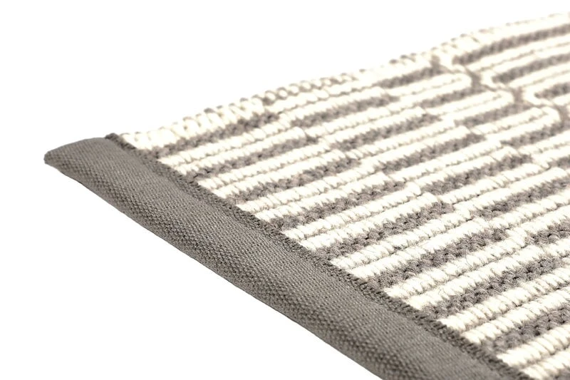 Duo Latua Teppich, Weiß - Grau 7 Duo Latua Teppich, Weiß - Grau – Bild 5