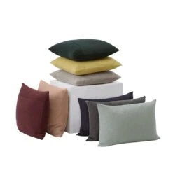 Muuto Layer Kissen, 50 X 50 Cm, Blassrosa -Heimtextilien Layer cushion group Muuto 5000x5000 hi res 2