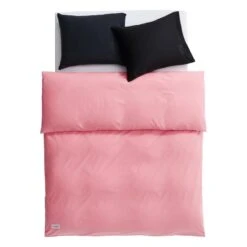 Pure Poplin Bettbezug, Korallenrosa -Heimtextilien MAGNIBERG DUVET PURE POPLIN CORAL PINK 0723