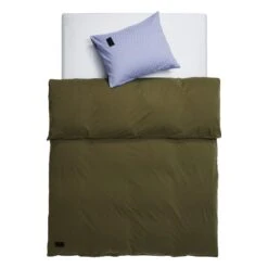 Nude Jersey Bettbezug, Verwaschenes Militärgrün -Heimtextilien MAGNIBERG NUDE WASHED JERSEY ARMY GREEN 039