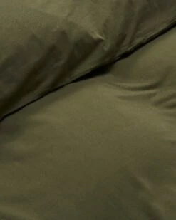 Nude Jersey Bettbezug, Verwaschenes Militärgrün -Heimtextilien MAGNIBERG NUDE WASHED JERSEY ARMY GREEN 042 1