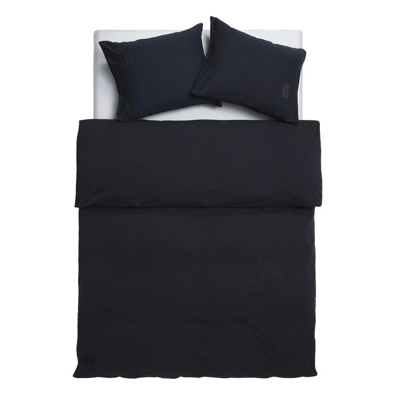 Nude Jersey Kopfkissenbezug, Verwaschenes Schwarz 6 Nude Jersey Kopfkissenbezug, Verwaschenes Schwarz – Bild 4