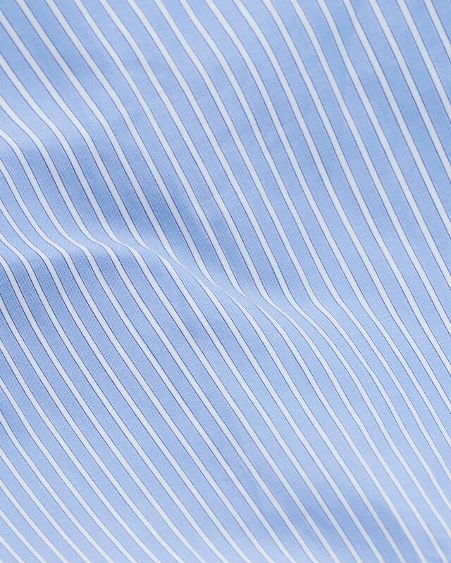 Wall Street Oxford Kopfkissenbezug, Hellblau Gestreift 5 Wall Street Oxford Kopfkissenbezug, Hellblau Gestreift – Bild 3