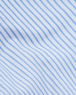 Wall Street Oxford Bettbezug, Weiß Gestreift -Heimtextilien MAGNIBERG WALLSTREET OXFORD STRIPE WHITE 060