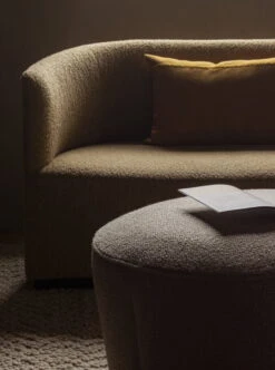 Menu Losaria Kissen, 60 × 40 cm, Ocker 13 Menu Losaria Kissen, 60 × 40 cm, Ocker -Heimtextilien MENU Tearoom Sofa Cairn Pouf Losaria Pillow