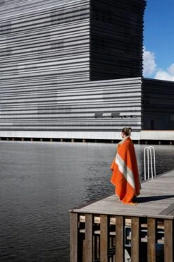 Mikkel Überwurf, 135 X 200 Cm, Orange -Heimtextilien MIKKEL 3755 Orange