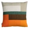 Mikkel Kissen, 50 X 50 Cm, Orange -Heimtextilien MIKKEL CUSHIONS ORANGE 103755 FRONT white