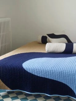 Marimekko Seireeni Kissenbezug, 50 X 50 Cm, Leinen - Dunkelblau -Heimtextilien MM 231 home campaign 4 5 22 2077 1