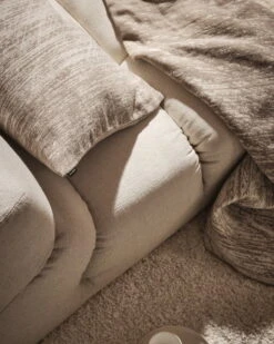 Marimekko Kuiskaus Kissenbezug, 40 X 60 Cm, Grau - Cremeweiß -Heimtextilien Marimekko Home fw22 0533 hires