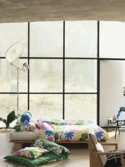 Marimekko Tiiliskivi Kissenbezug, 50 X 50 Cm, Schwarz-weiß 11 Marimekko Tiiliskivi Kissenbezug, 50 X 50 Cm, Schwarz-weiß -Heimtextilien Marimekko Home 0025