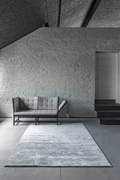 Earth Bamboo Teppich, Betongrau -Heimtextilien Massimocopenhagen Earth bamoo concrete grey environment HR role