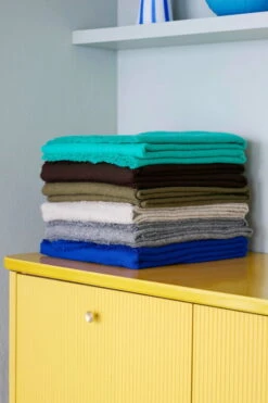 Hay Mono Decke, 130 X 180 cm, Schokoladenbraun 7 Hay Mono Decke, 130 X 180 cm, Schokoladenbraun -Heimtextilien Mono Blanket ultra marine steel grey olive creme melange chocolate aqua green