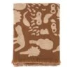 Iittala OTC Cheetah Decke, Braun -Heimtextilien OTC blanket 180x130cm cheetah brown