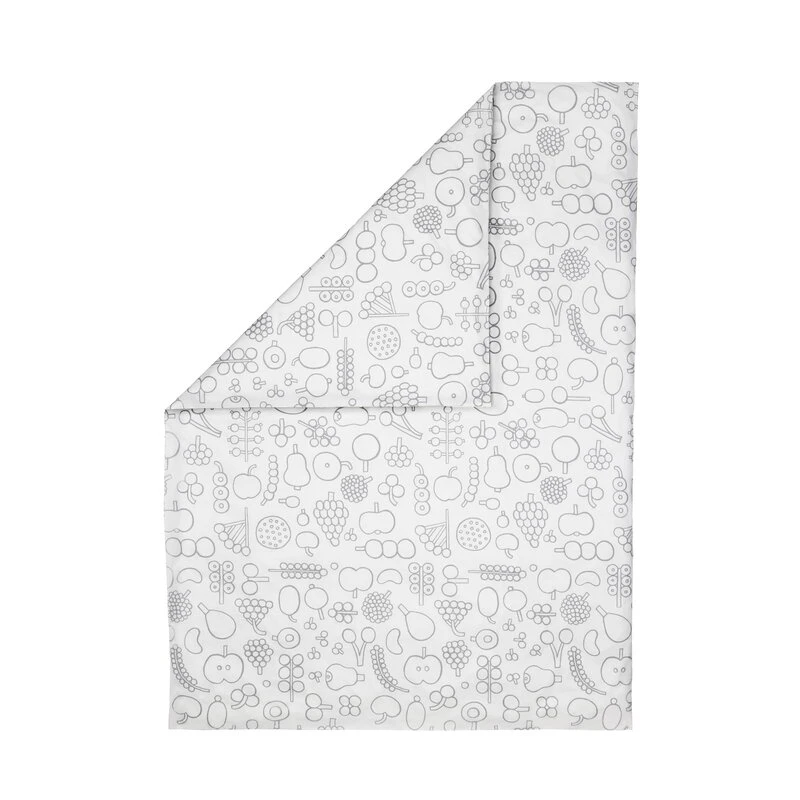 Iittala OTC Frutta Bettbezug-Set, 150 X 210 cm, Grau 4 Iittala OTC Frutta Bettbezug-Set, 150 X 210 cm, Grau – Bild 2