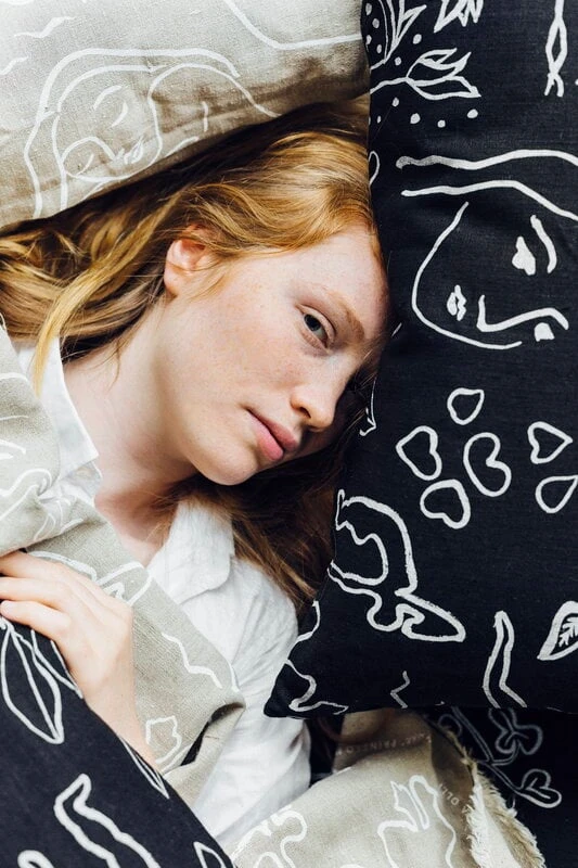 Onnenmaa Kissenbezug, 40 X 60 Cm, Schwarz - Weiß 4 Onnenmaa Kissenbezug, 40 X 60 Cm, Schwarz - Weiß – Bild 2