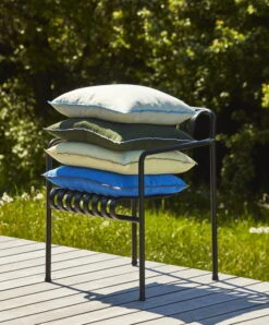 Hay Outline Kissen, 50 X 50 Cm, Moosgrün 11 Hay Outline Kissen, 50 X 50 Cm, Moosgrün -Heimtextilien Outline Cushion family Palissade Dining Armchair anthracite