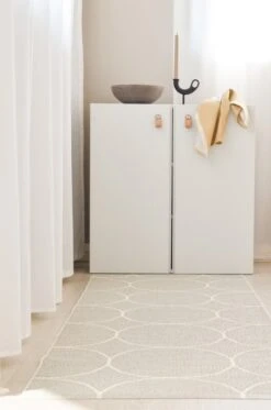 Teppich Boo 70 X 200 Cm, Leinenfarben – Vanille -Heimtextilien Pappelina BOO LINEN VANILLA 1 1