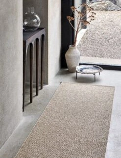 Effi Teppich, 70 X 200 Cm, Schlammgrau - Beige - Vanilla -Heimtextilien Pappelina EFFI MUD BEIGE VANILLA 2 1