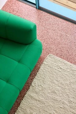 Hay Peas Random Teppich, Cremeweiß -Heimtextilien Peas Random 140x200 cream