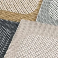 Muuto Teppich Pebble, Gebranntes Orange -Heimtextilien Pebble rug family Muuto 5000x5000 hi res 2 1