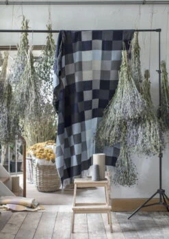 Plain Beat Decke, Gedämpfte Blautöne -Heimtextilien Plain Beat loocation