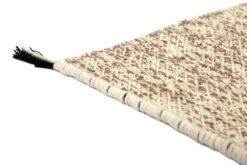 Duo Rae Teppich, Kupfer - Weiß 11 Duo Rae Teppich, Kupfer - Weiß -Heimtextilien Rae 7371 copper white corner