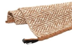 Duo Rae Teppich, Kupfer -Heimtextilien Rae 7373 copper copper detalj