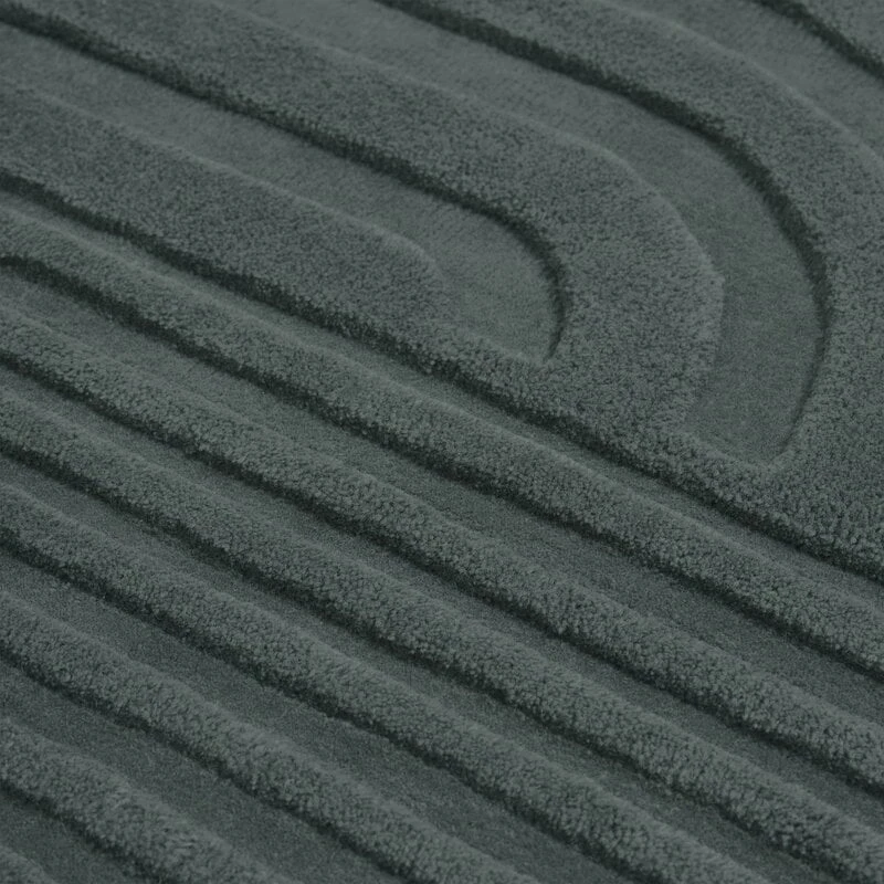 Muuto Relevo Teppich, Dunkelgrün 5 Muuto Relevo Teppich, Dunkelgrün – Bild 3