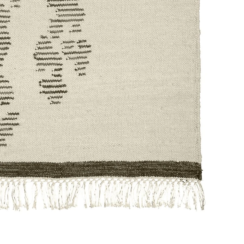 Teppich Saaristo 140 X 200 Cm, Weiß – Grau 4 Teppich Saaristo 140 X 200 Cm, Weiß – Grau – Bild 2