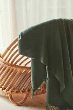 Lima Überwurf, Kieferngrün -Heimtextilien Silkeborg Uld 220530 Sydhavnen3849