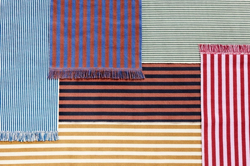 Hay Stripes And Stripes Teppich, 60 X 200 Cm, Bluebell Ripple 5 Hay Stripes And Stripes Teppich, 60 X 200 Cm, Bluebell Ripple – Bild 3