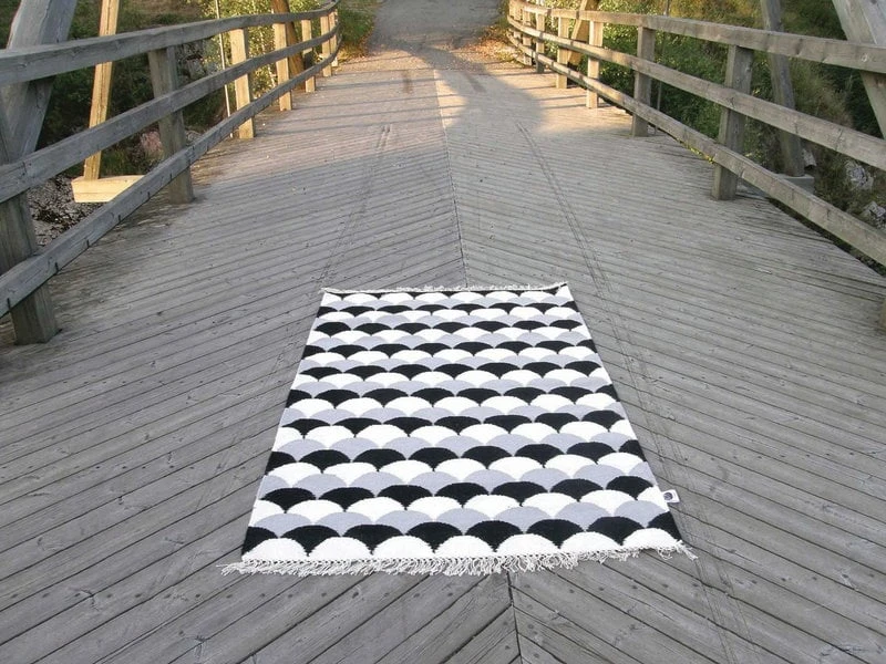 Suomu Teppich, 110 X 170 Cm, Hellgrau 6 Suomu Teppich, 110 X 170 Cm, Hellgrau – Bild 4