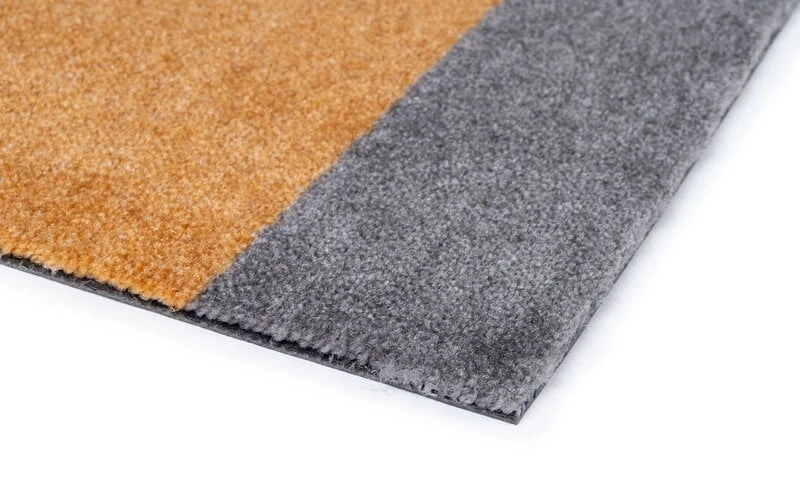 Stripes Matte, 60 x 90 cm, Grau - Gelb 4 Stripes Matte, 60 x 90 cm, Grau - Gelb – Bild 2